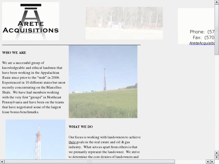 www.areteacquisitions.com