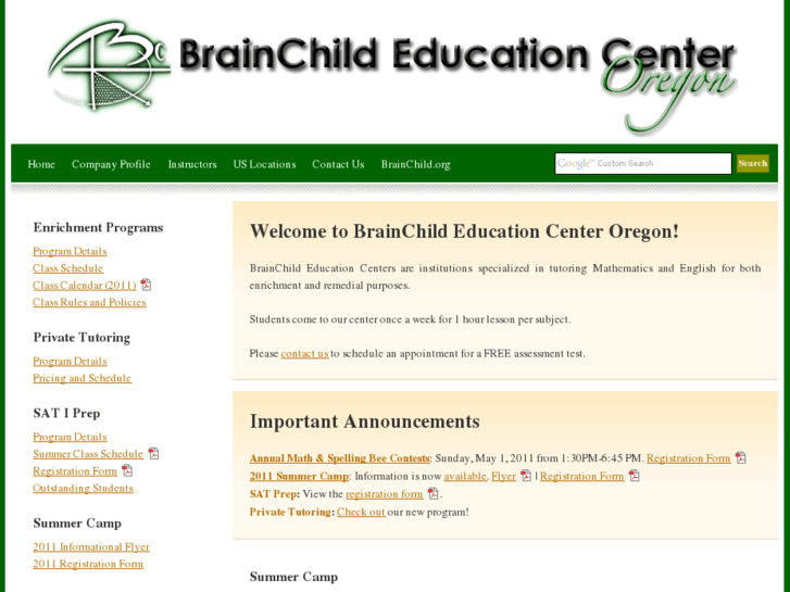 www.brainchildoregon.com