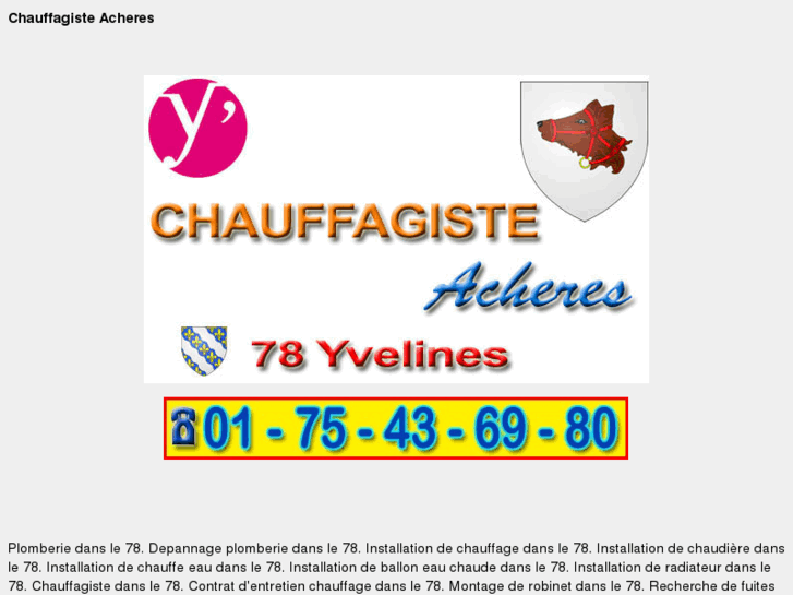 www.chauffagisteacheres.eu