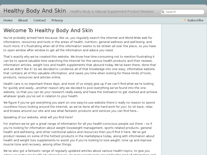 www.healthybodyandskin.com