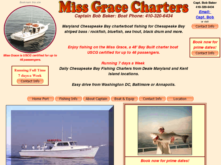 www.missgracecharters.com