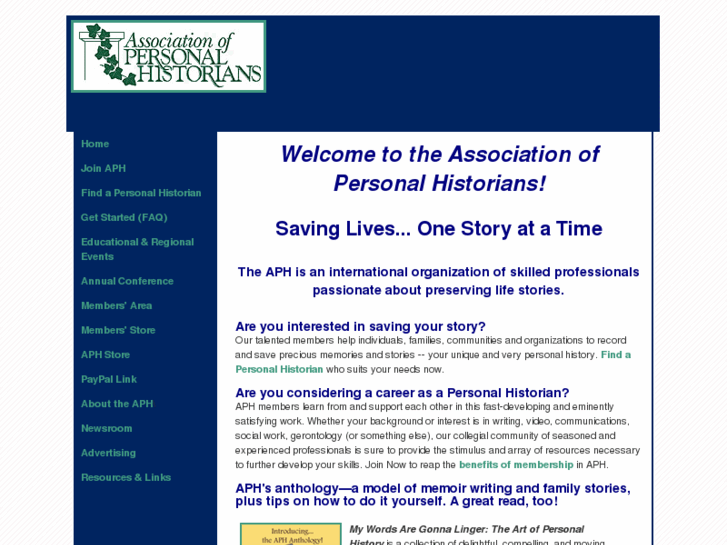 www.personalhistorians.net