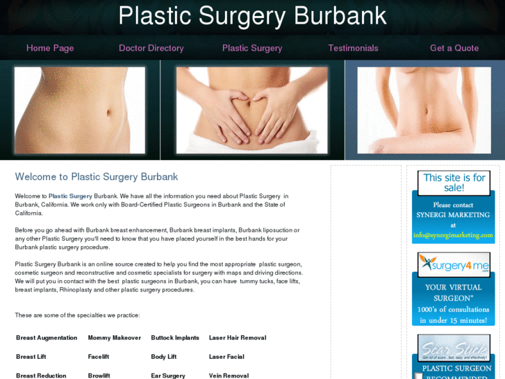 www.plasticsurgeryburbank.com