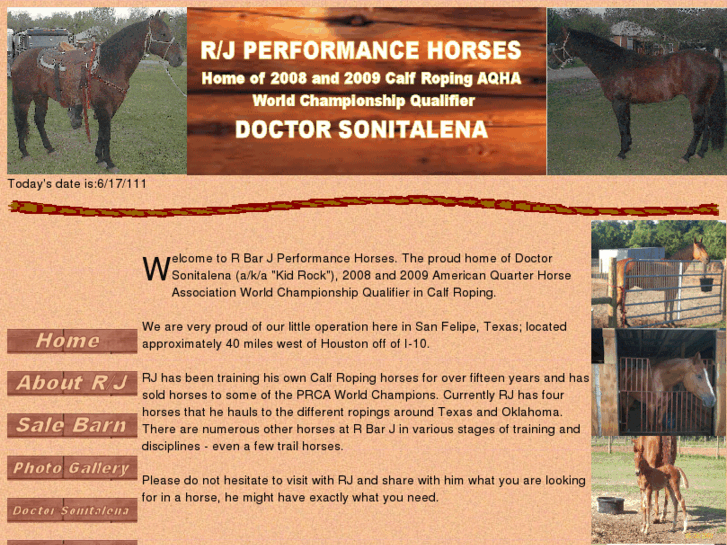 www.rbarjhorses.com