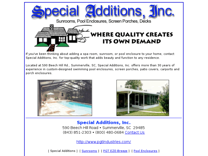 www.specialadditionsinc.com