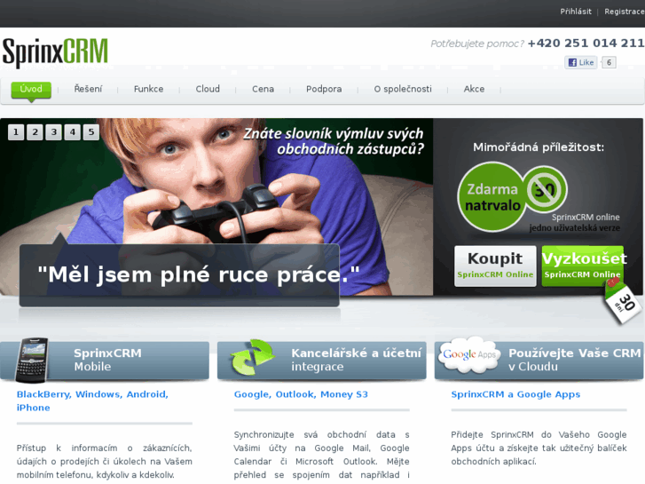 www.sprinxcrm.cz