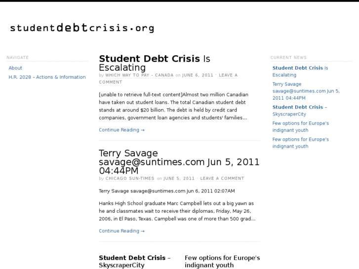 www.studentdebtcrisis.org