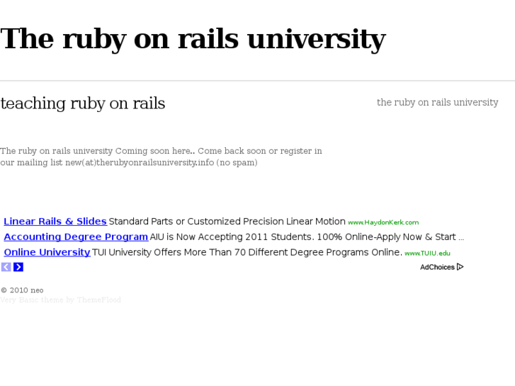 www.therubyonrailsuniversity.info
