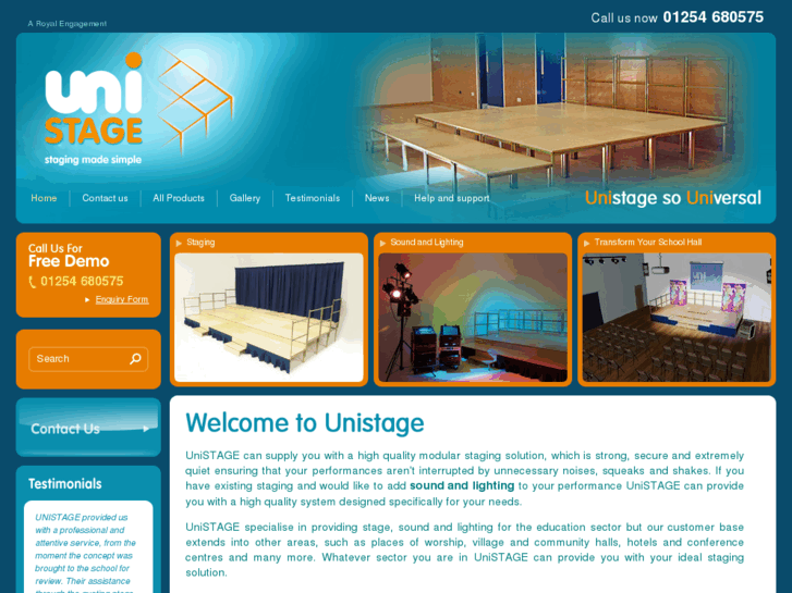 www.unistage.co.uk