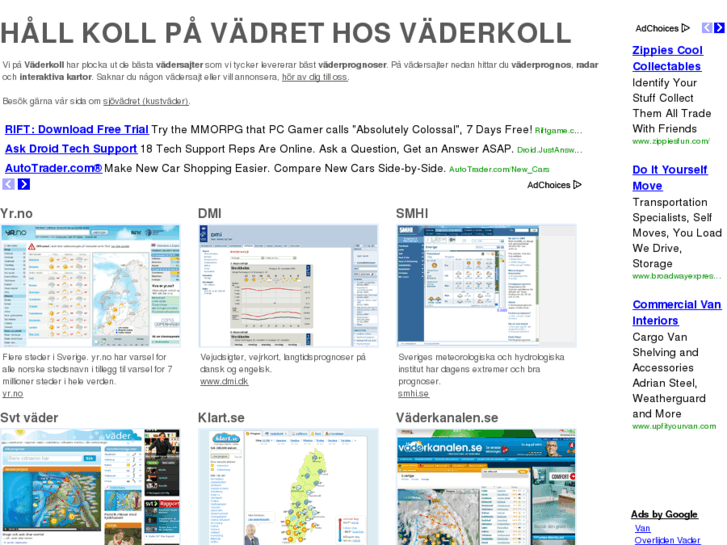 www.vaderkoll.se