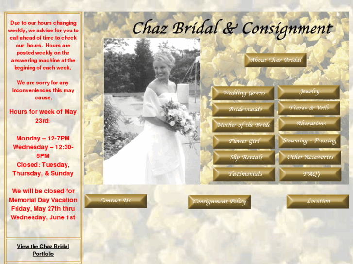 www.chazbridal.com