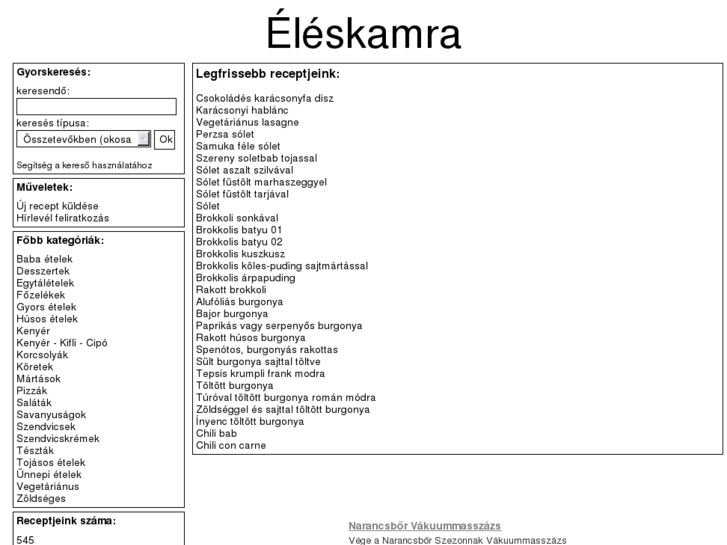 www.eleskamra.hu