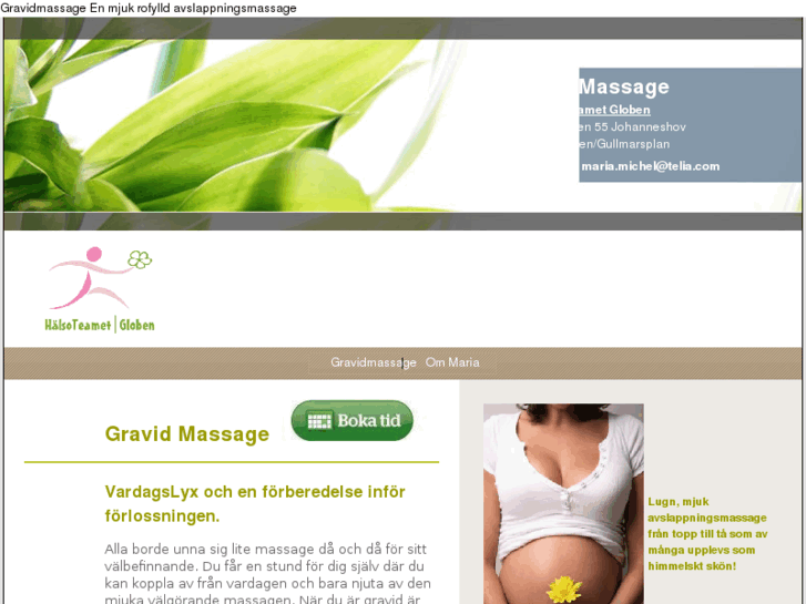 www.gravidmassagestockholm.com