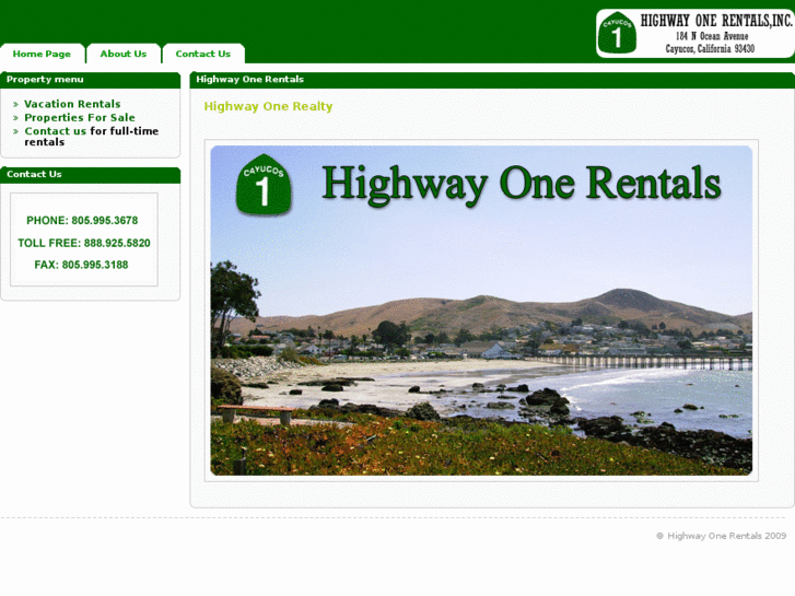 www.highwayonerentals.com