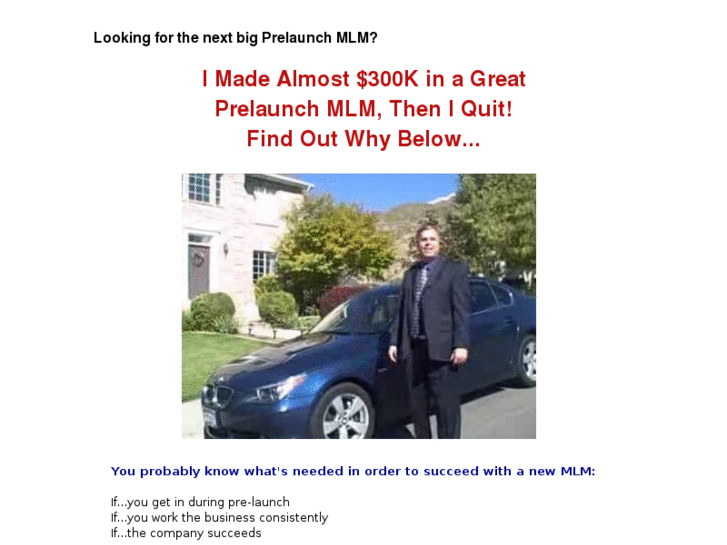 www.prelaunchmlm.com