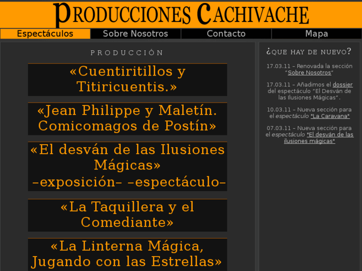 www.produccionescachivache.com