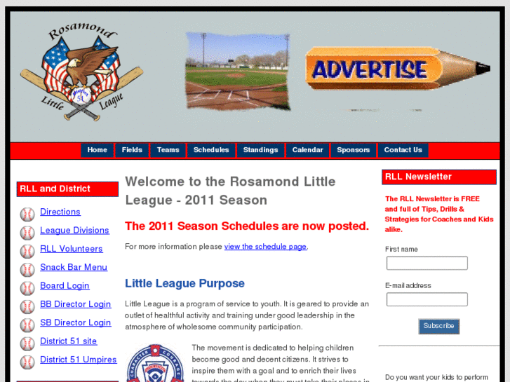 www.rosamondlittleleague.org