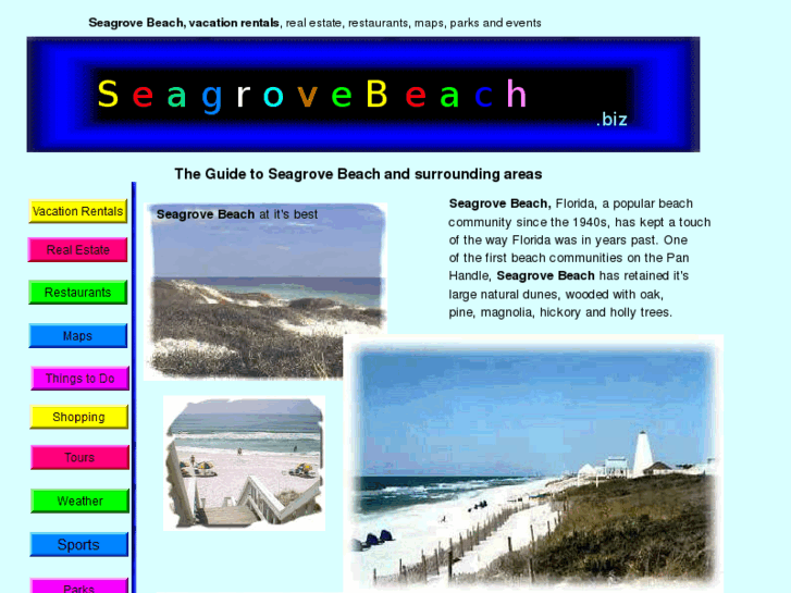 www.seagrovebeach.biz