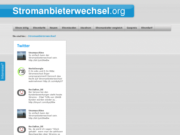 www.stromanbieterwechsel.org