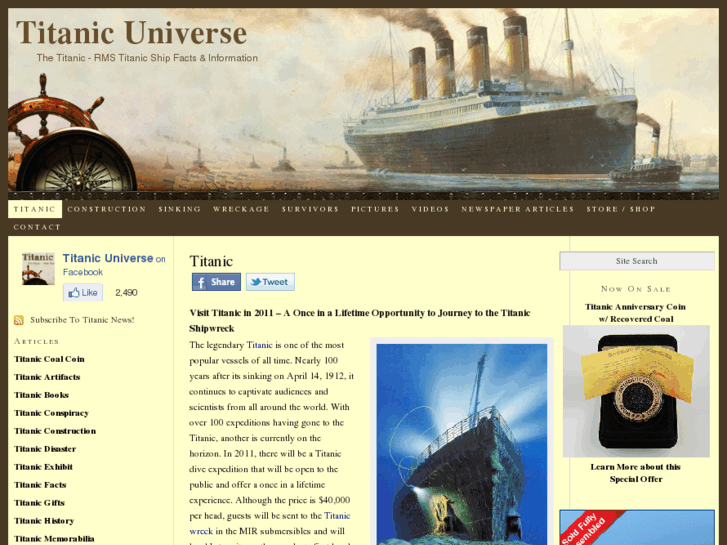 www.titanicuniverse.com