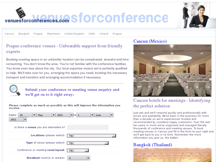 www.venuesforconferences.com