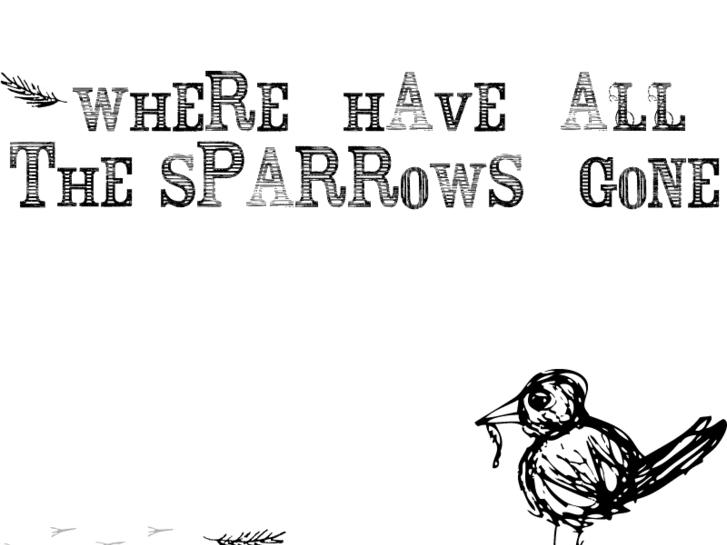 www.wherehaveallthesparrowsgone.com