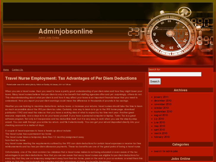 www.adminjobsonline.com