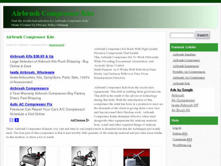 www.airbrushcompressorkits.com