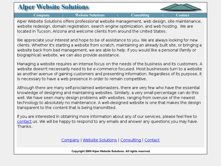 www.alperwebsitesolutions.com