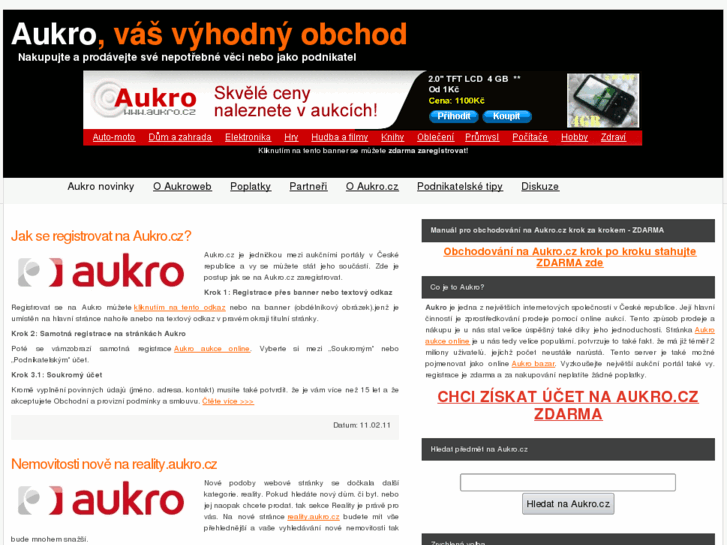 www.aukroweb.cz