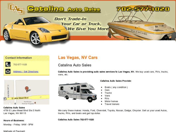 www.catalinaautosaleslv.com