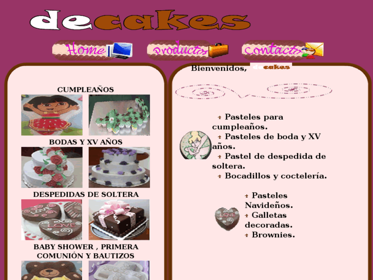 www.decakes.com