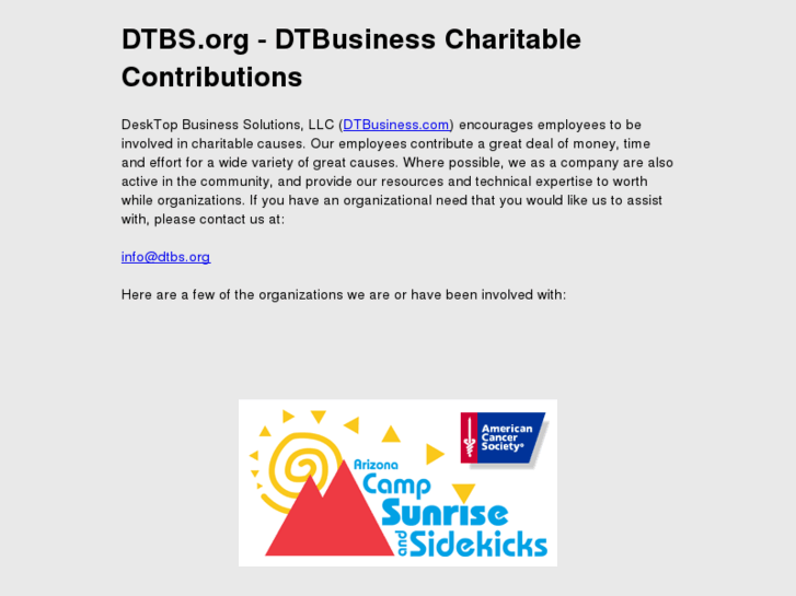 www.dtbs.org