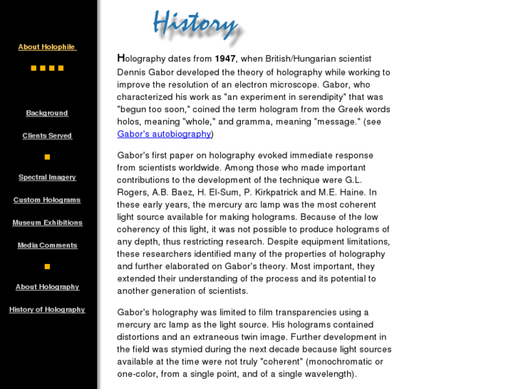 www.historyofholography.com