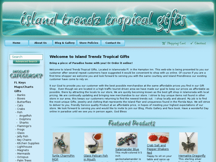 www.islandtrendztropicalgifts.com