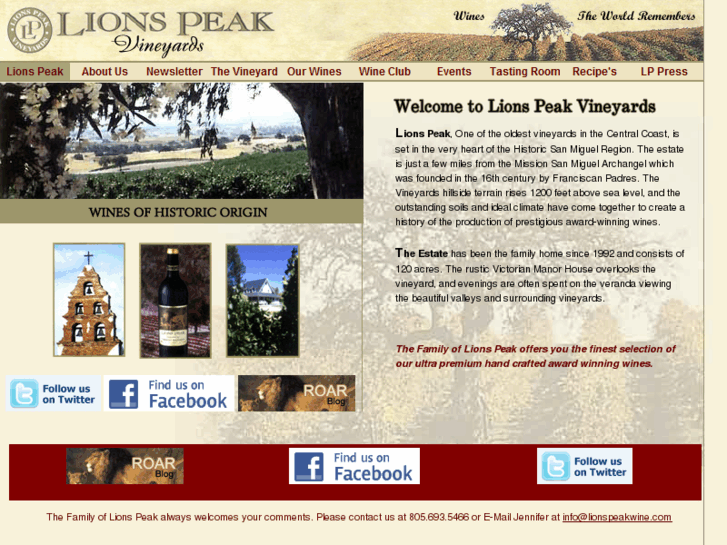 www.lionspeakwine.com