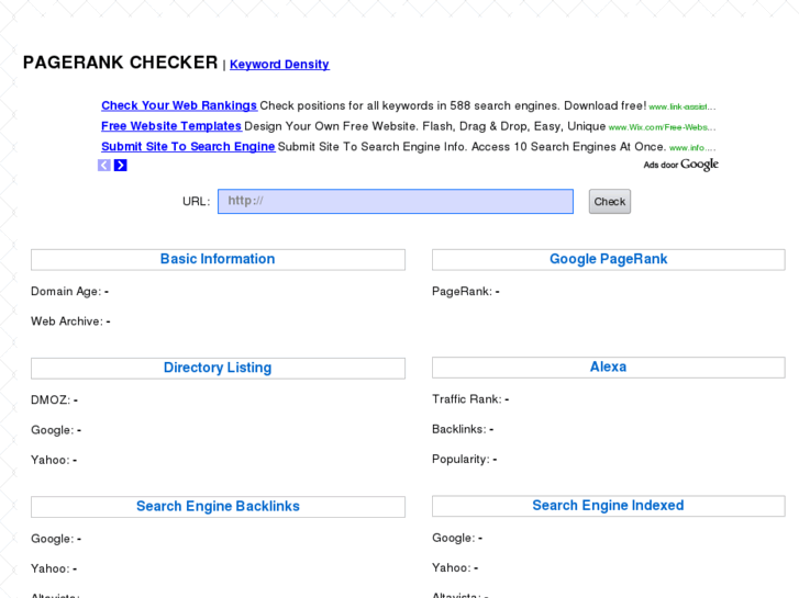 www.pagerankchecker.nl