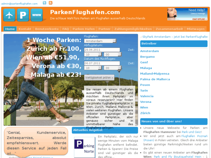 www.parkenamflughafen.com