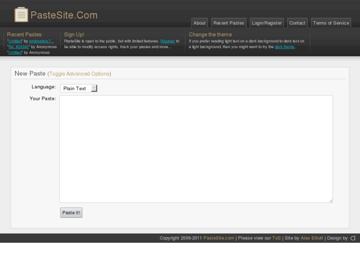 www.pastesite.com