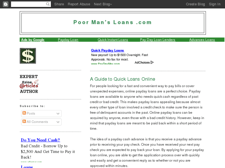 www.poormansloans.com