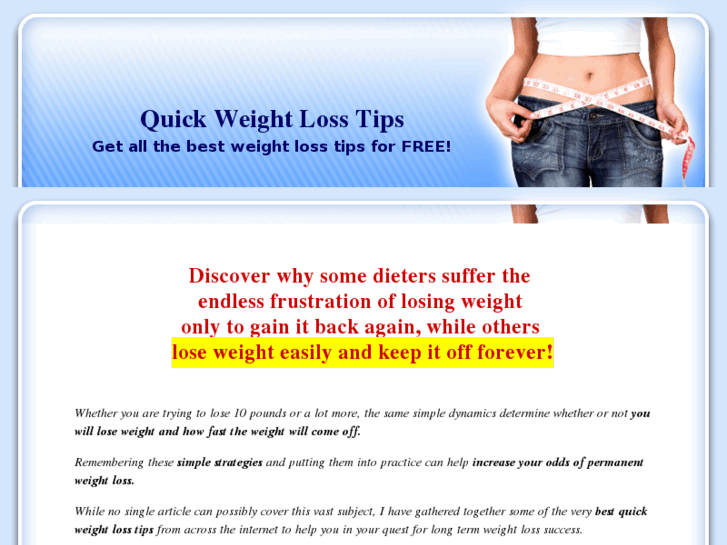 www.quickweightloss-tips.net