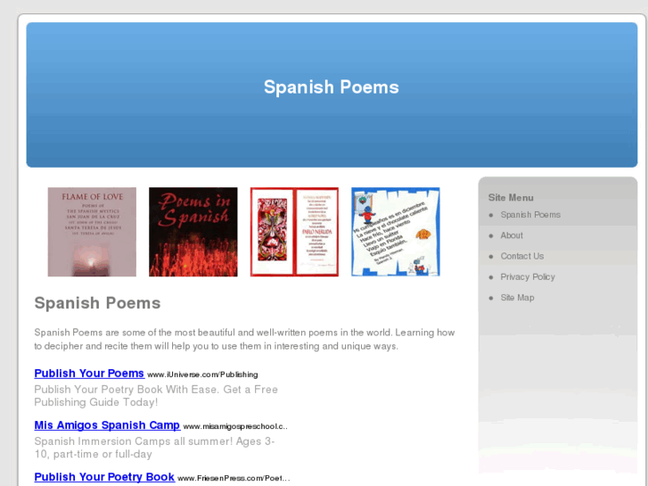 www.spanishpoems.net