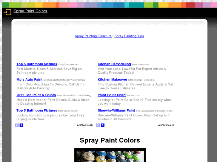 www.spraypaintcolors.com