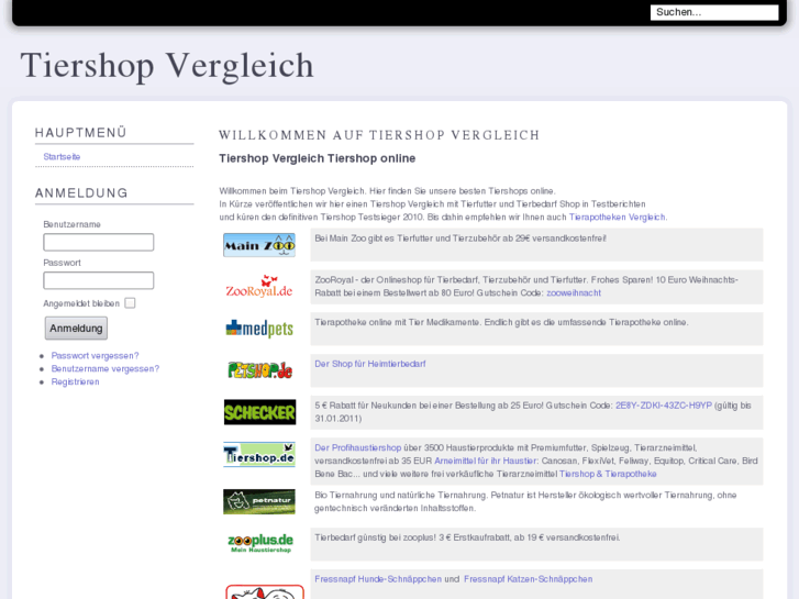 www.tiershop-vergleich.com