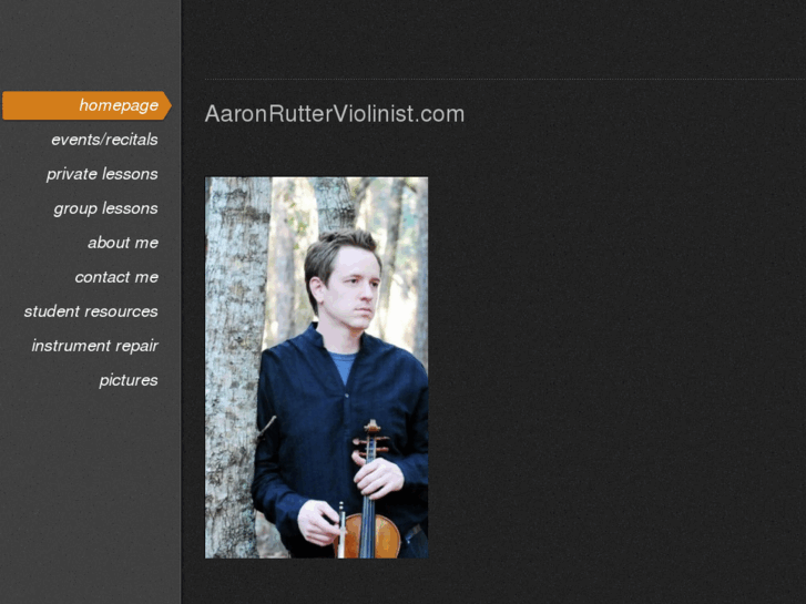 www.aaronrutterviolinist.com
