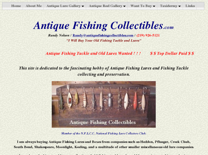 www.antiquefishingcollectibles.com