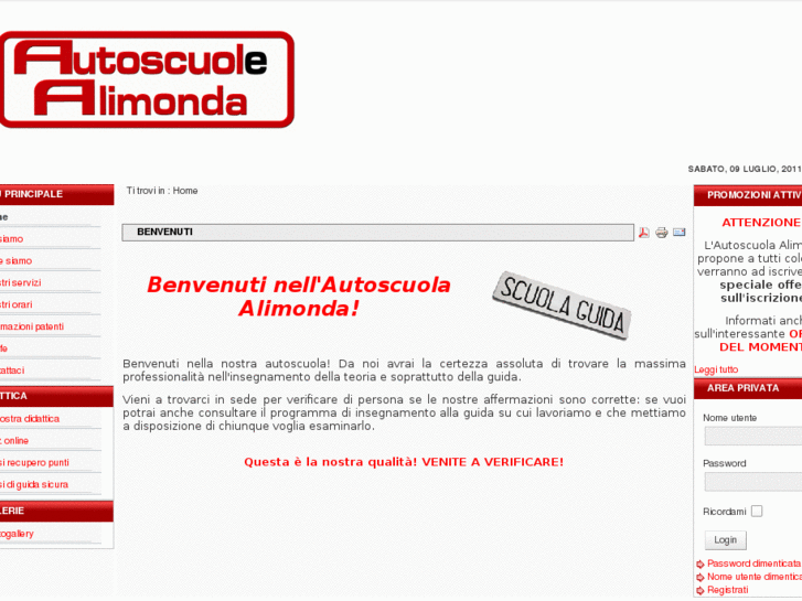 www.autoscuolaalimonda.com