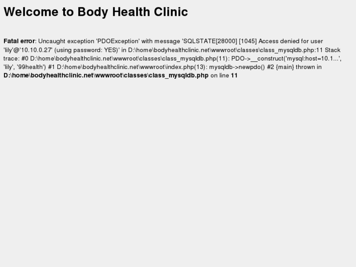 www.bodyhealthclinic.net