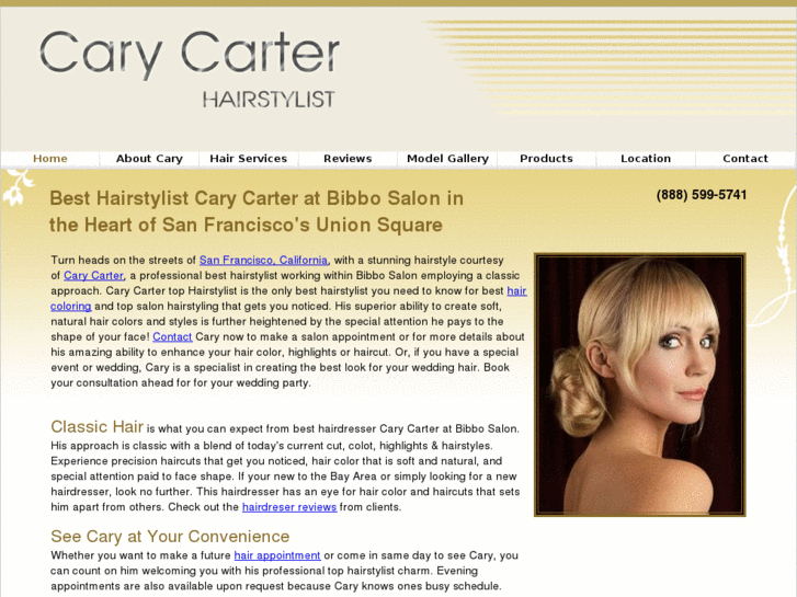 www.carycarterhairstylist.com