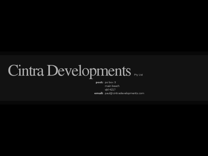 www.cintradevelopments.com